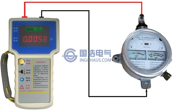 GHLC800雷電計(jì)數(shù)器測試儀接線